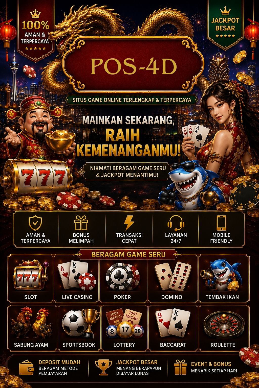 Banner utama Pos 4D